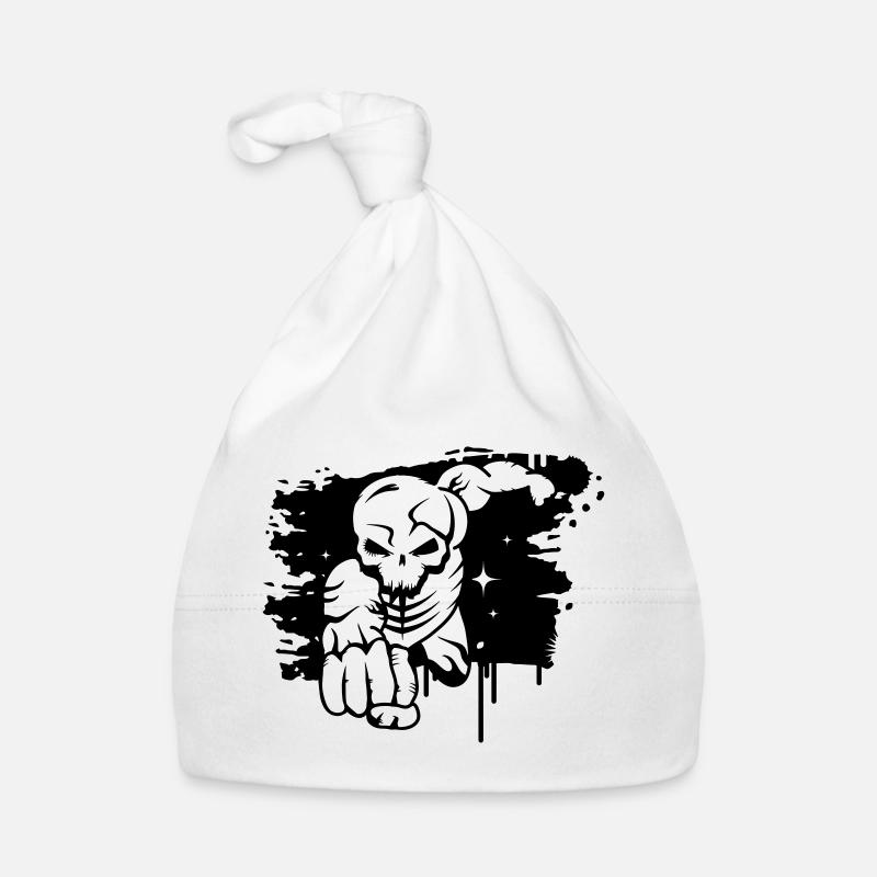 Un graffiti de super-héros mort Bonnet bio Bébé