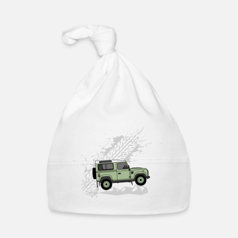 Defender 90 Splash - Bonnet bio Bébé - blanc