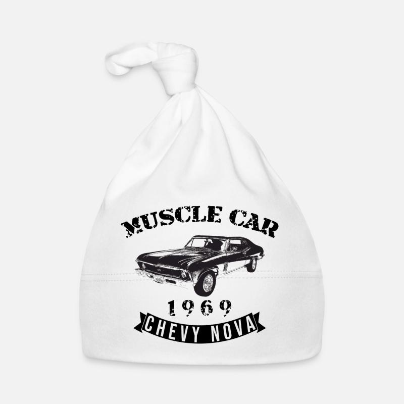 Vintage Chevy Nova Design Bonnet bio Bébé