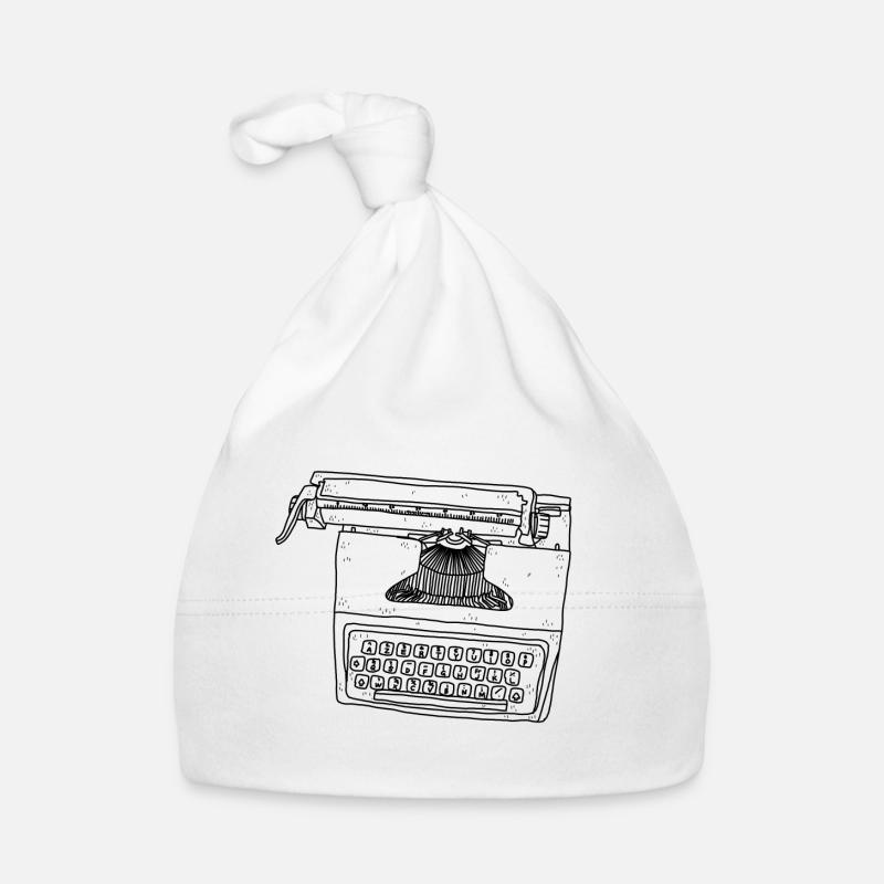 Machine à écrire Bonnet bio Bébé