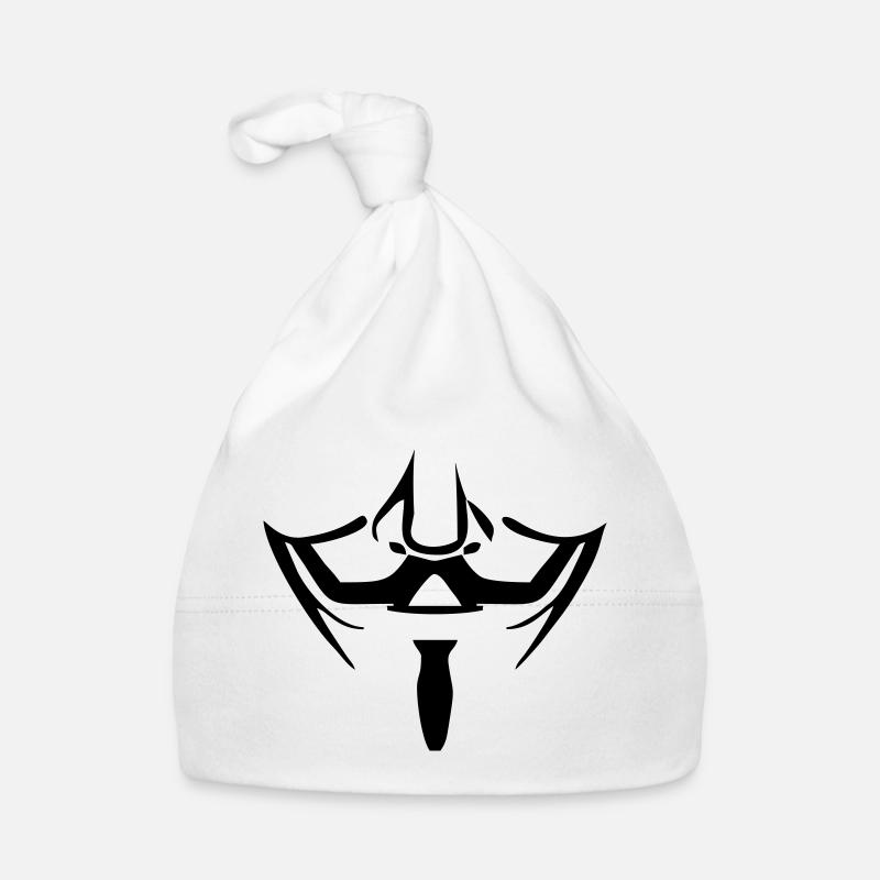 Anonymous Maske Baby Bio-Mütze