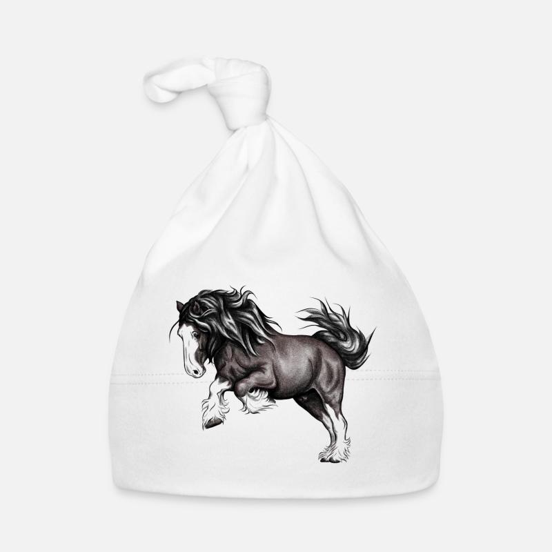 Horse power Organic Baby Cap