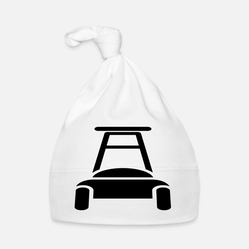 mowing machine Organic Baby Cap