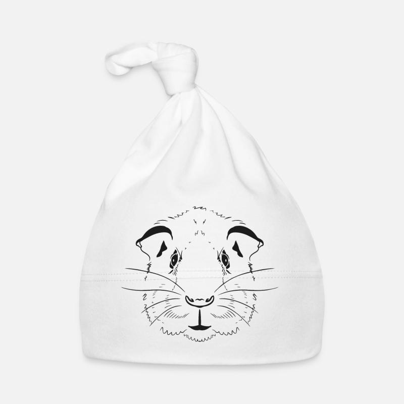 guinea pig Organic Baby Cap