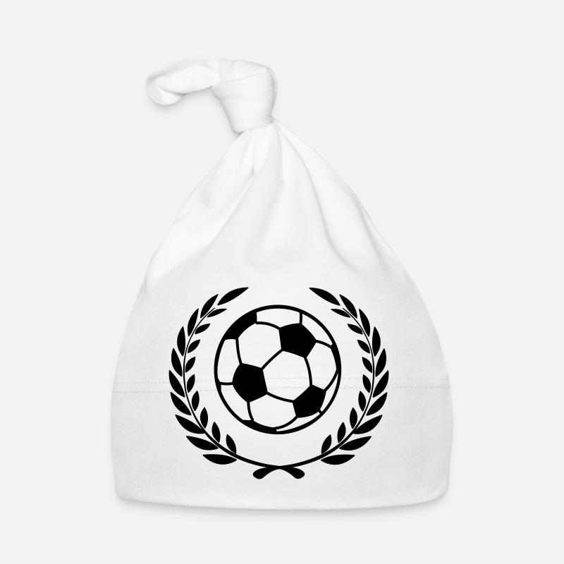 Sieger Fußball Baby Bio-Mütze