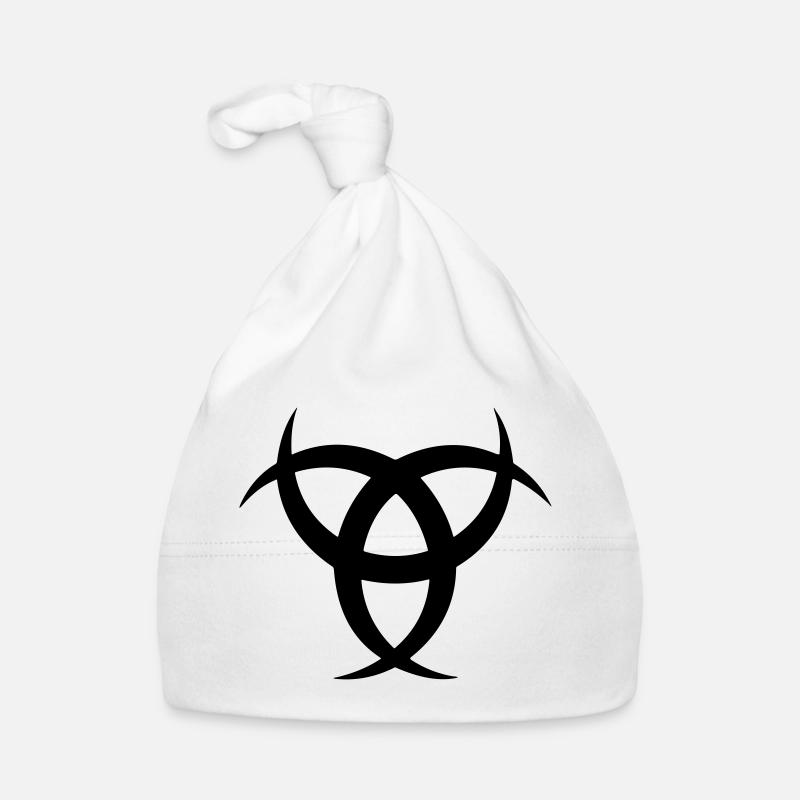 Odins Hörner Symbol Baby Bio-Mütze