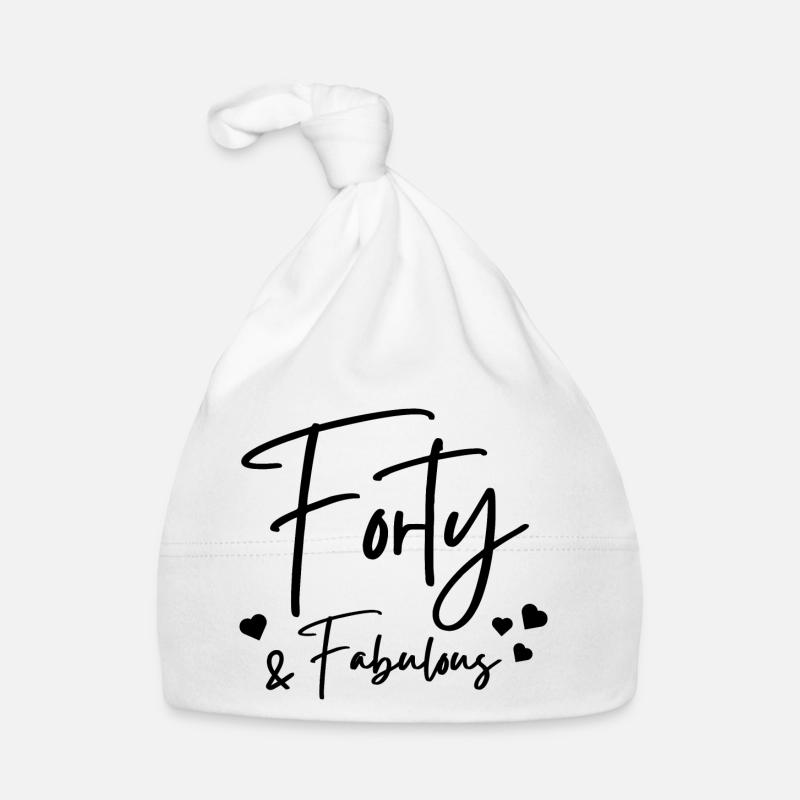 Vierzig fabelhaft Baby Bio-Mütze