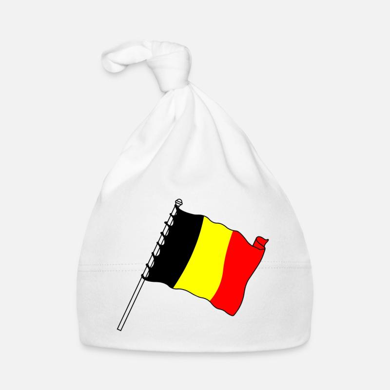 Flag Belgium Flags Organic Baby Cap