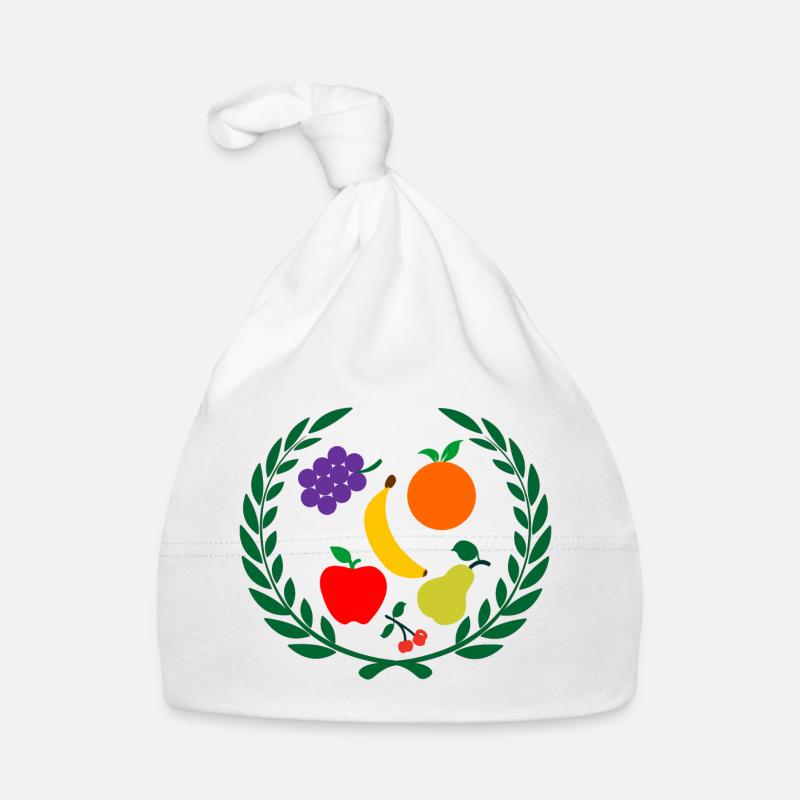 Fruit en couronne de laurier Bonnet bio Bébé