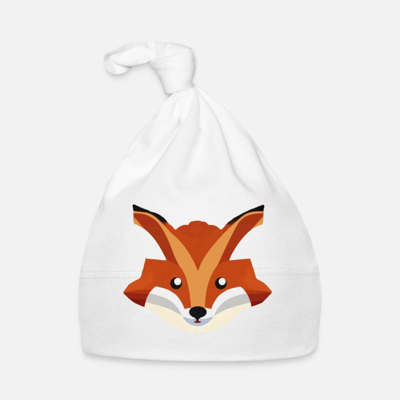 Cute Fox Design Baby Bio-Mütze