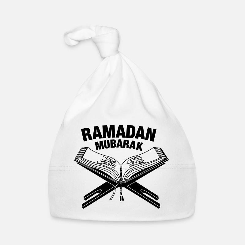 Quran Ramadan Mubarak Organic Baby Cap