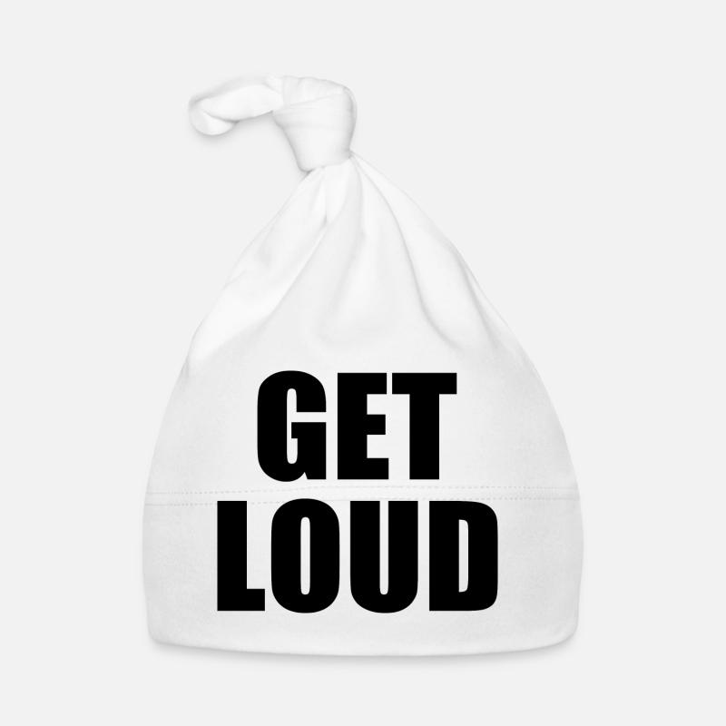Get loud Organic Baby Cap