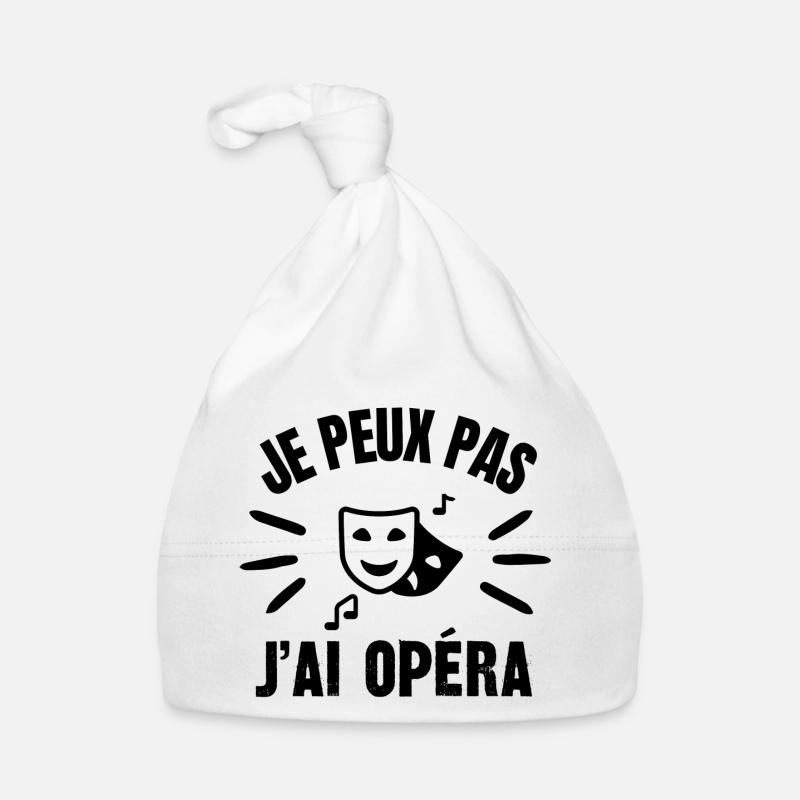 je peux pas j'ai opéra Bonnet bio Bébé