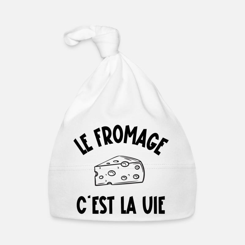 le fromage c'est la vie Bonnet bio Bébé