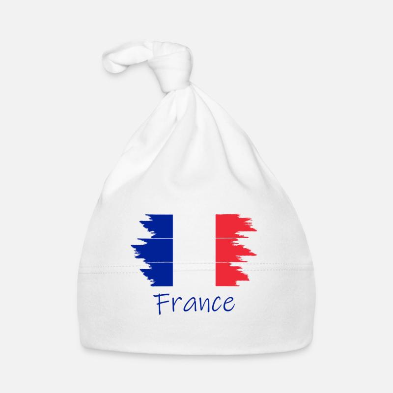 Frankreich France Baby Bio-Mütze