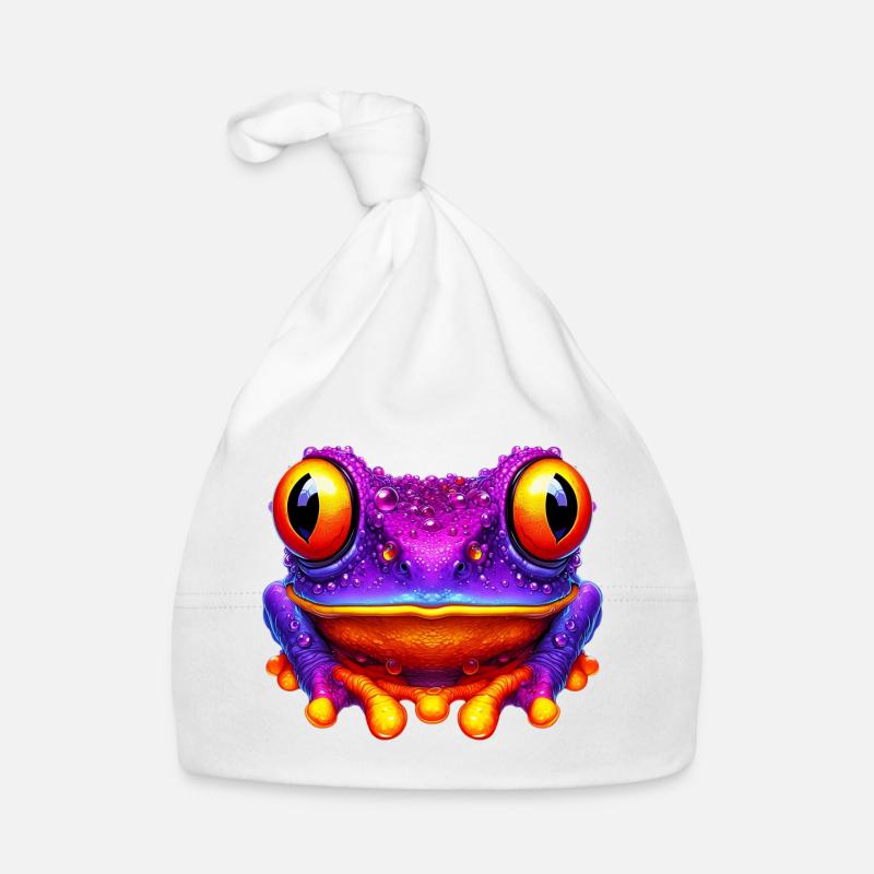 Frog Organic Baby Cap