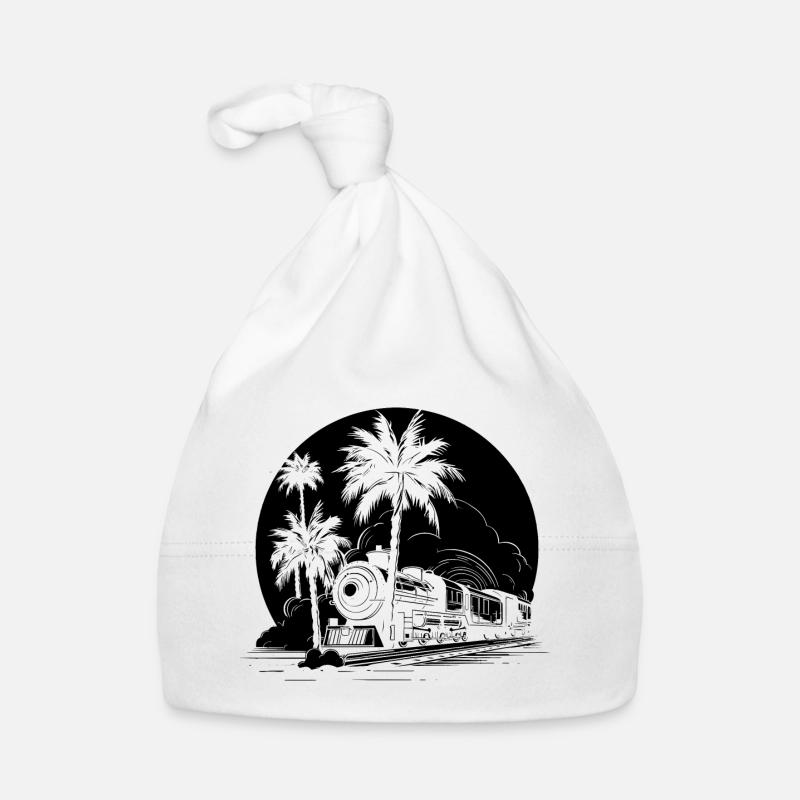 Chemin de fer Bonnet bio Bébé