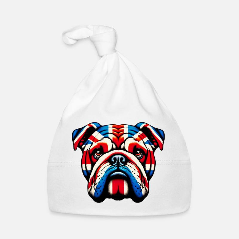 Bouledogue anglais Chien Bonnet bio Bébé