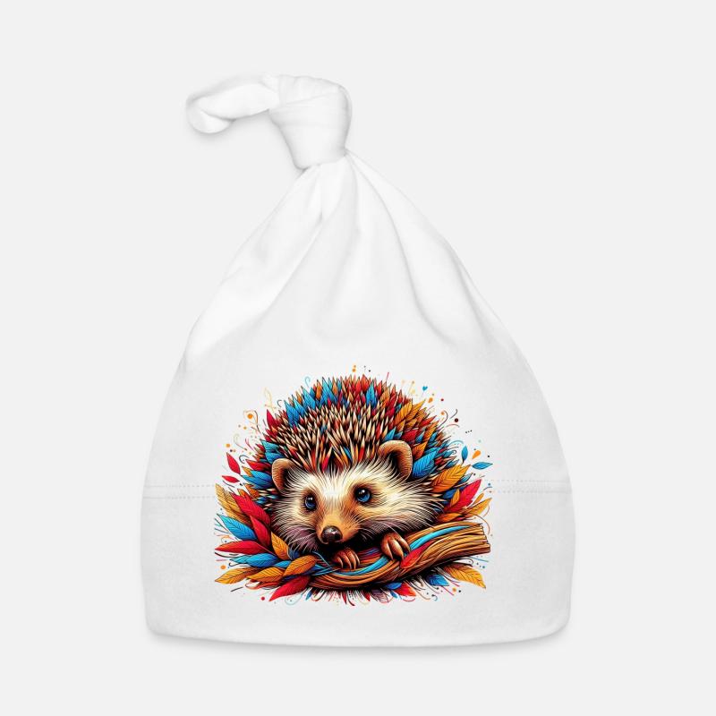 Igel Baby Bio-Mütze