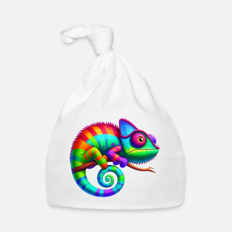 Caméléon Bonnet bio Bébé