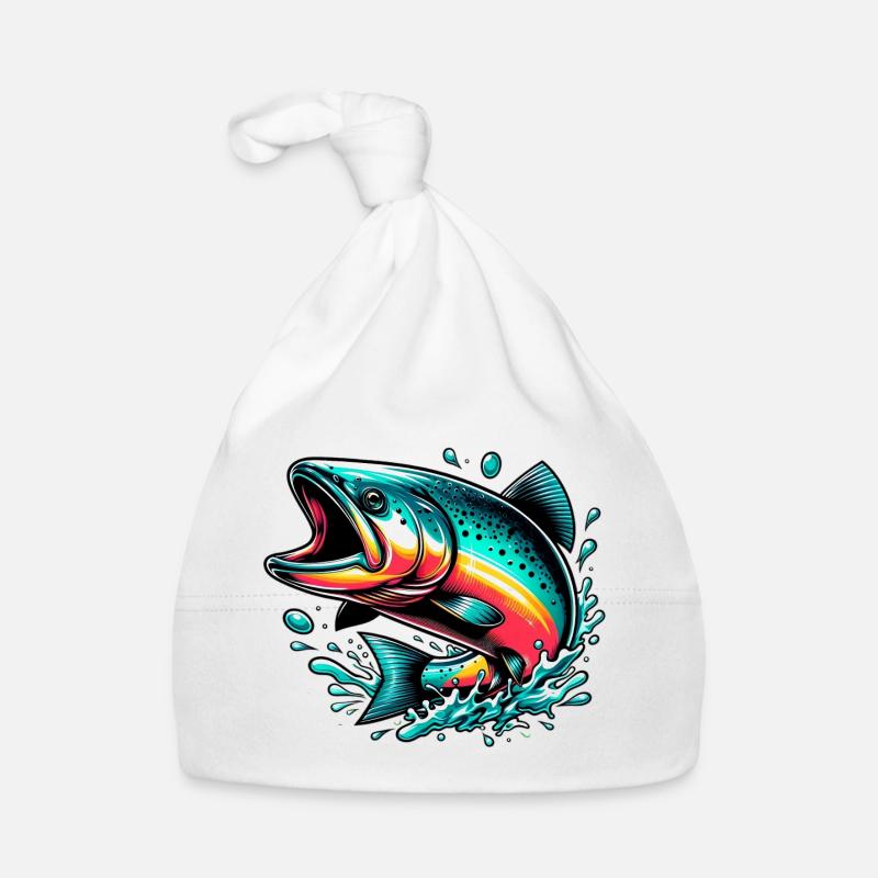 Lachs Baby Bio-Mütze