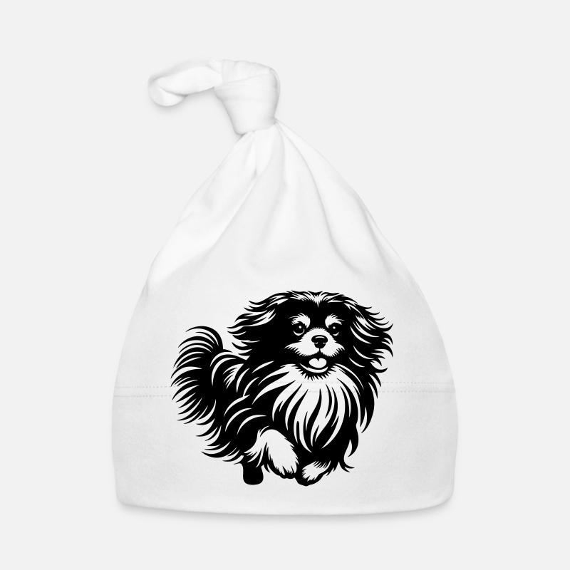 Tibetan Spaniel Organic Baby Cap