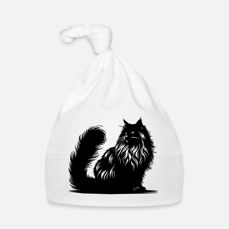 Norwegian Forest Cat Organic Baby Cap