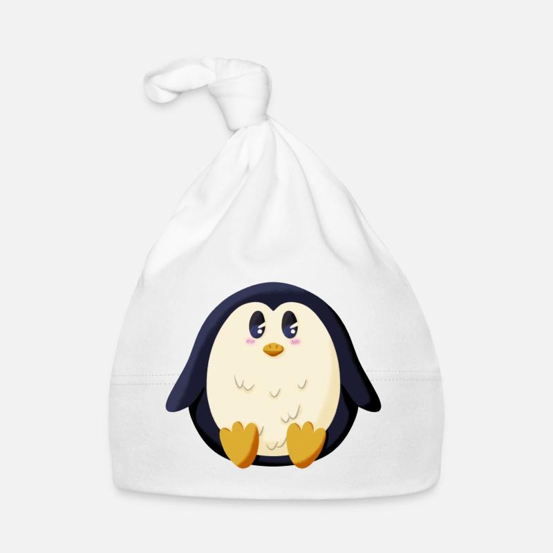 Chubby Penguin Organic Baby Cap