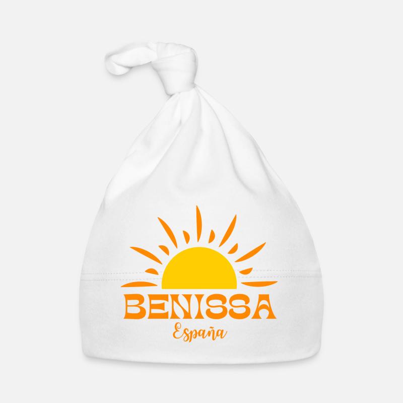 Benissa Espana Sunrise Design Organic Baby Cap