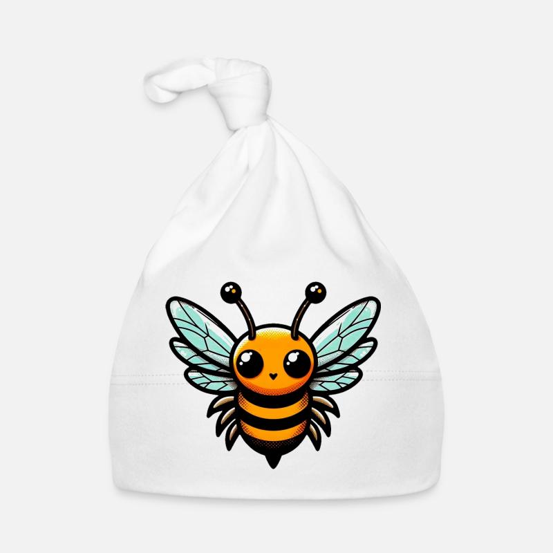 Bee Organic Baby Cap