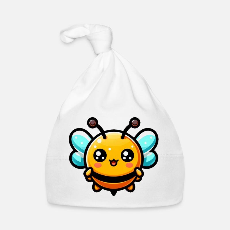 Bee Organic Baby Cap