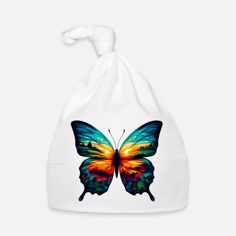 Papillon Bonnet bio Bébé