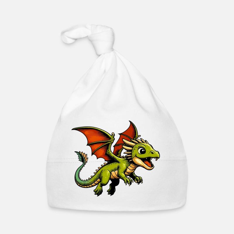 Drache Baby Bio-Mütze