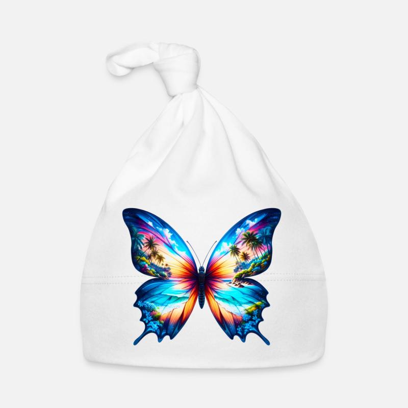 Papillon Bonnet bio Bébé