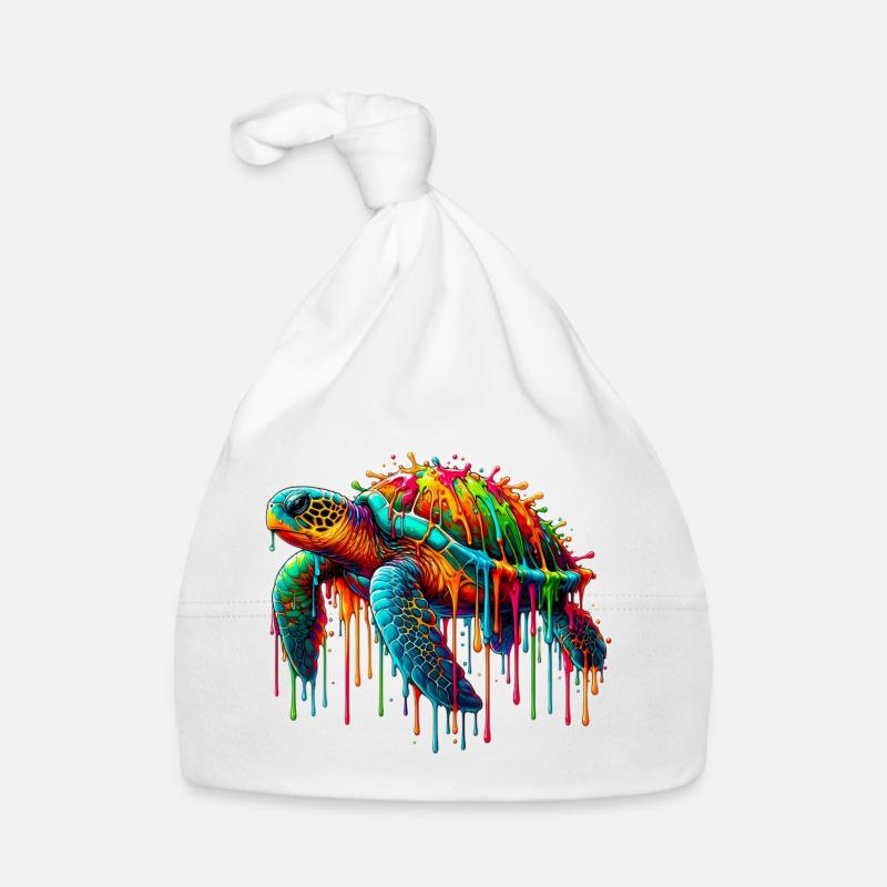 Turtle Organic Baby Cap