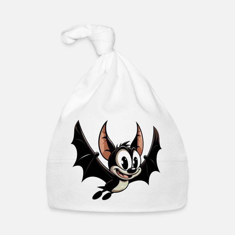 Fledermaus Baby Bio-Mütze