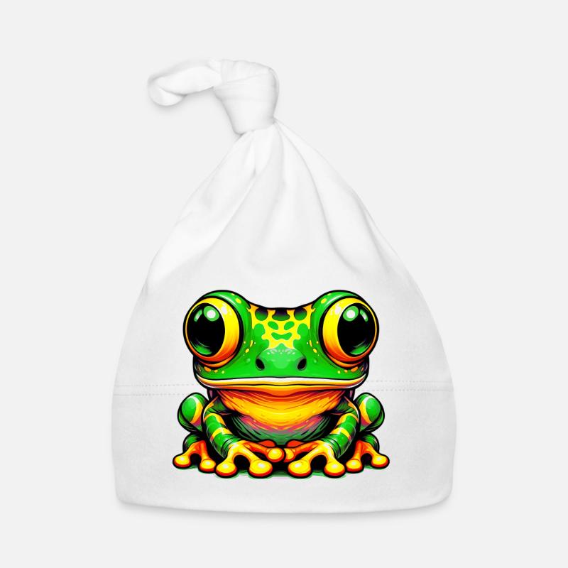 Grenouille Bonnet bio Bébé