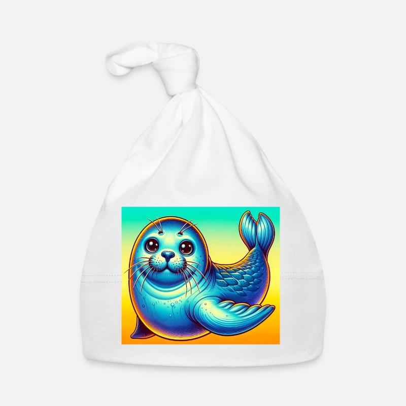 seal Organic Baby Cap