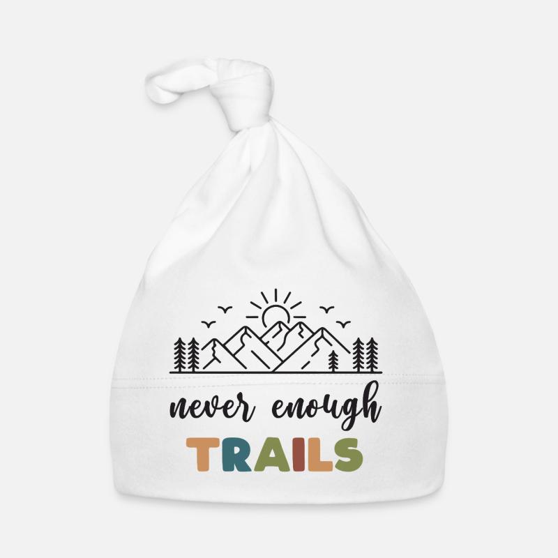 Trail Running - Never Enough Trails Organic Baby Cap