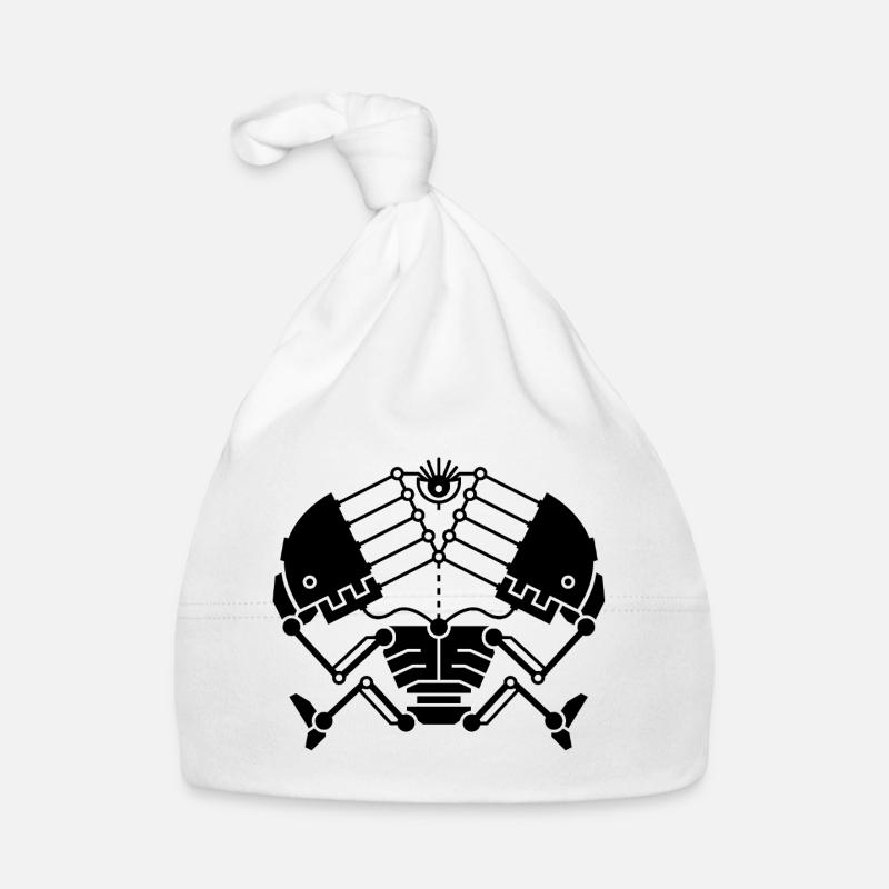 3rd Eye Robotics - version noire Bonnet bio Bébé