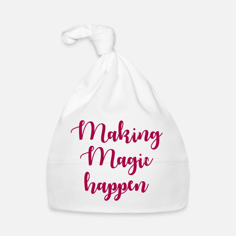 Making Magic Happen Inspiration Baby Bio-Mütze