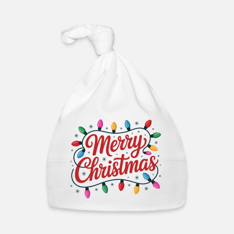 Guirlandes lumineuses Joyeux Noël Bonnet bio Bébé