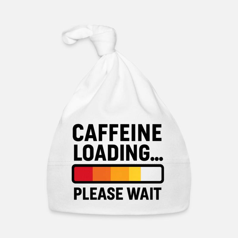 Caffeine Loading – Kaffee Power Baby Bio-Mütze