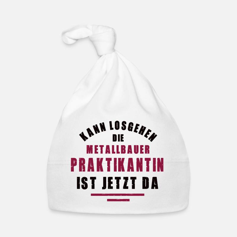 Trainee Metal Worker Internship Metal Construction Organic Baby Cap