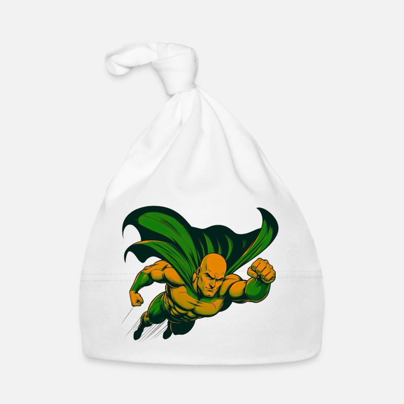 Superhero Vertex in Flight Organic Baby Cap
