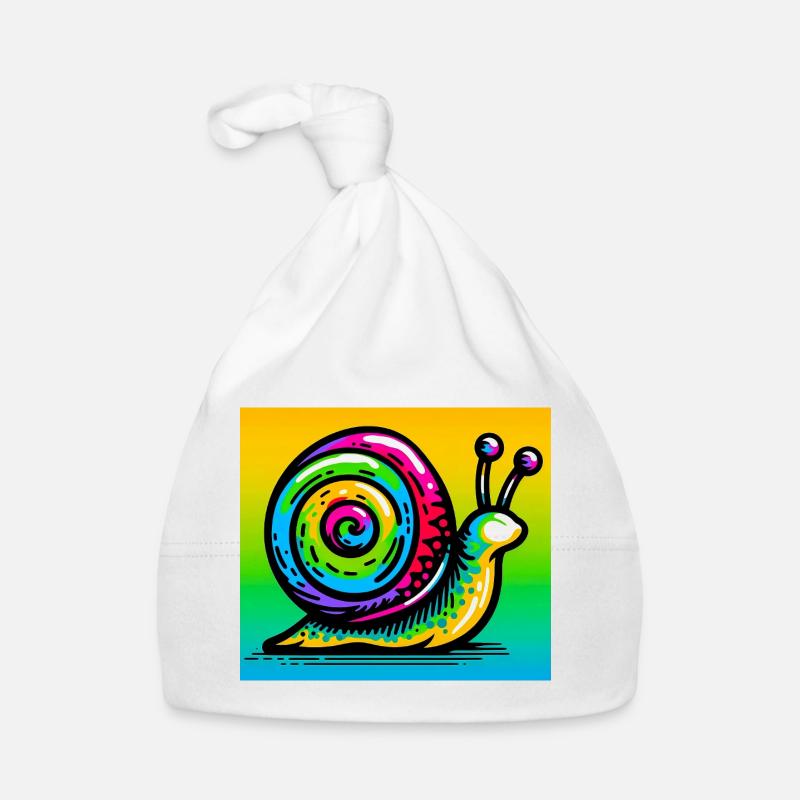 Snail Organic Baby Cap