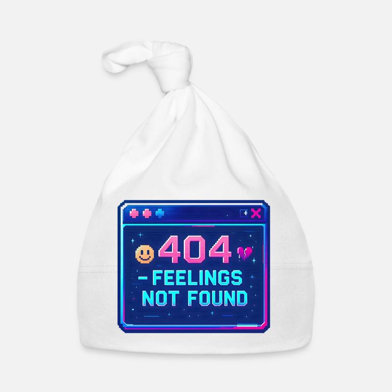Y2K Retro – 404 sentiments introuvables Bonnet bio Bébé