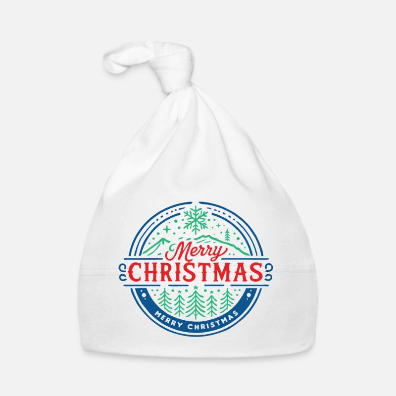 Joyeux Noël 2 Bonnet bio Bébé