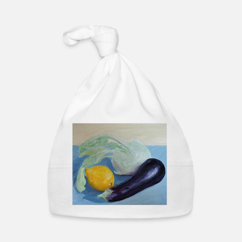 Stillleben Baby Bio-Mütze