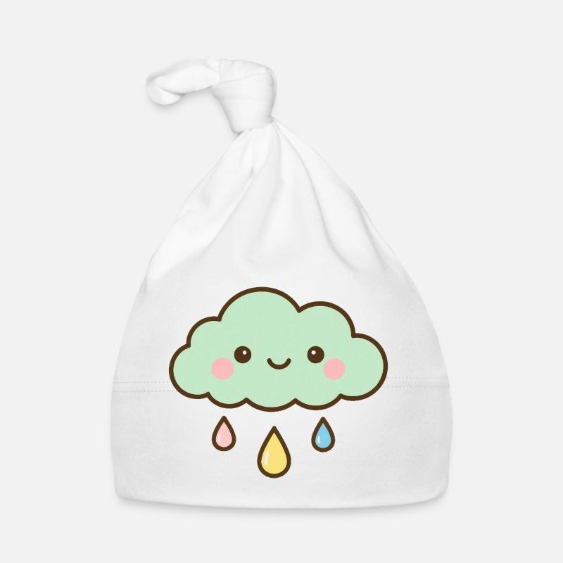 Cute cloud Organic Baby Cap